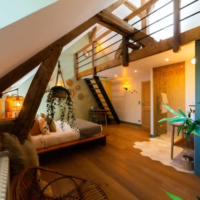 Canopee chambre hotes la ferme de bouchemont