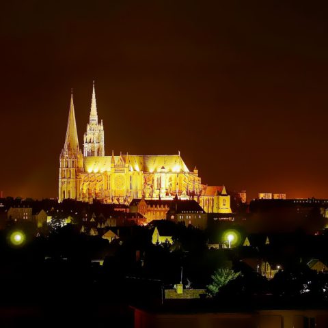Cathedrale de chartres en x