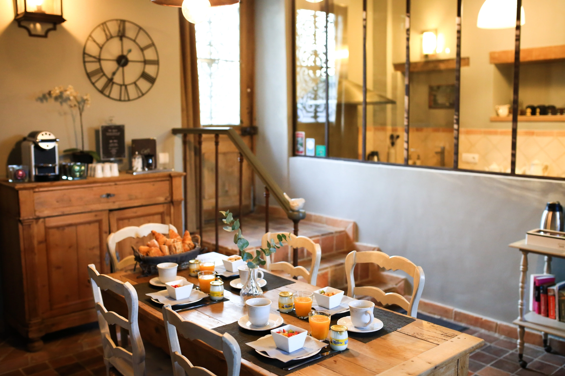 Petit dejeuner maison hotes